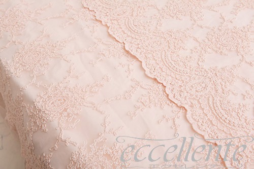 イタリア製 ベッドカバー3面 Corinzio Pink ｜ Bedcover with ruffles on 3 sides / Cornizio Pink｜CH-B186CP