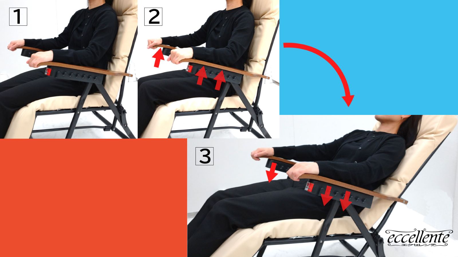 MF-R68CYN14　イタリア製 アームチェア　Rally Rondo68　ブルー