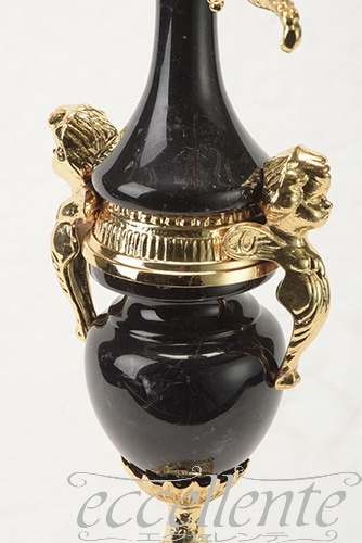 イタリア製 時計3点セット ブラック|OB-415440/B