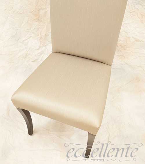 イタリア製 ダイニングチェア ZIVA シルバー ブラックレッグ｜Dining Chair ZIVA – Silver, Black Legs｜GP-039455DST