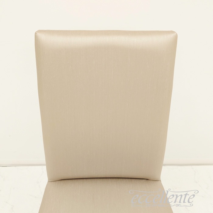 GP-039455DST イタリア製 ダイニングチェアー ZIVA シルバー ブラックレッグ