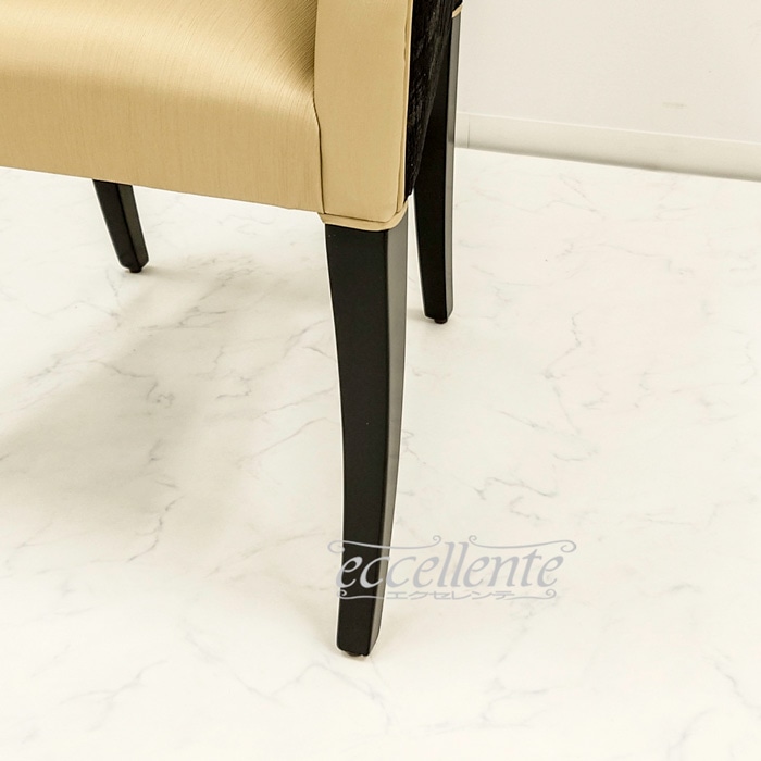 GP-042146AST イタリア製 アームチェアー ZIVA 革 アイボリー