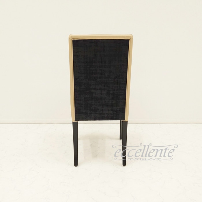 イタリア製チェアー GP-042146DST イタリア製 ダイニングチェアー ZIVA 革 アイボリー