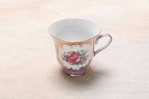 CL-TCS025280P6 イタリア製カップ＆ソーサー Pink 6客セット