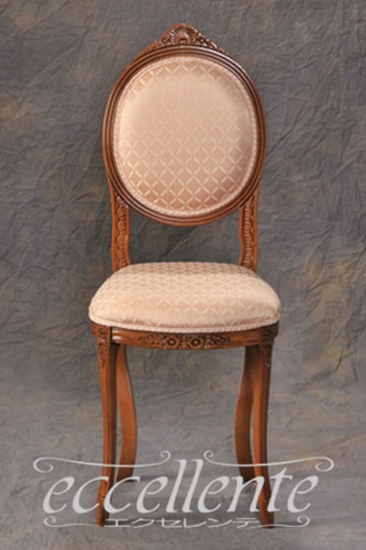 イタリア製 ドールチェア オーバリーナ ウォールナット仕上げ／Marianne｜Doll Chair - Ovalina, Walnut Finish / Marianne｜GP-46F3