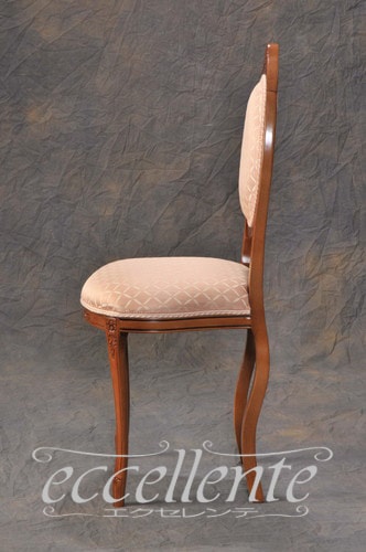 イタリア製 ドールチェア オーバリーナ ウォールナット仕上げ／Marianne｜Doll Chair - Ovalina, Walnut Finish / Marianne｜GP-46F3