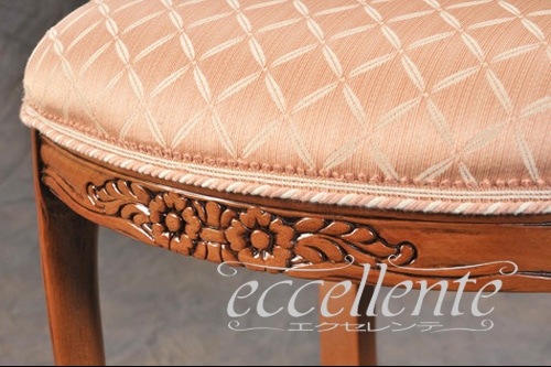 イタリア製 ドールチェア オーバリーナ ウォールナット仕上げ／Marianne｜Doll Chair - Ovalina, Walnut Finish / Marianne｜GP-46F3