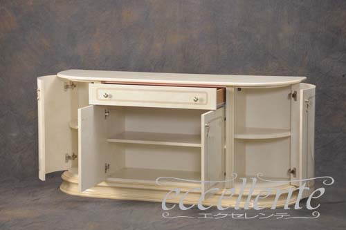 ML-BF04AV イタリア製 4ドアサイドボード ミレディ アイボリー 4 door sideboard Milady Ivory