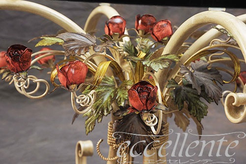 イタリア製 ガラステーブル 楕円 ローズパステル  Glass Table Oval/Rose Pastel｜PS-51004TP