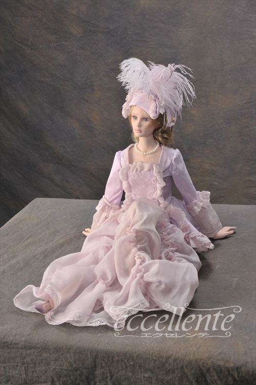 イタリア製 ビスクドール Beatrice Pink｜MR-1247