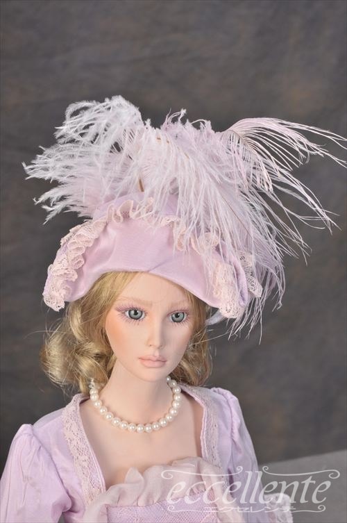 イタリア製 ビスクドール Beatrice Pink｜MR-1247