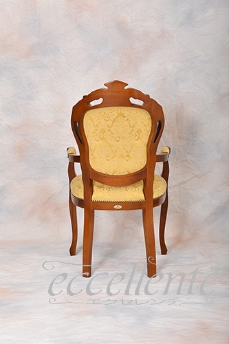 GP-06F2Y イタリア製 アームチェア ヴェネチアーナ ウォールナット/Grace Armchair Veneziana Walnut Color/Fabric Grace