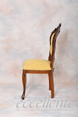 イタリア製 ダイニングチェア ヴェネチアーナ ウォールナット／Grace｜GP-07F2Y