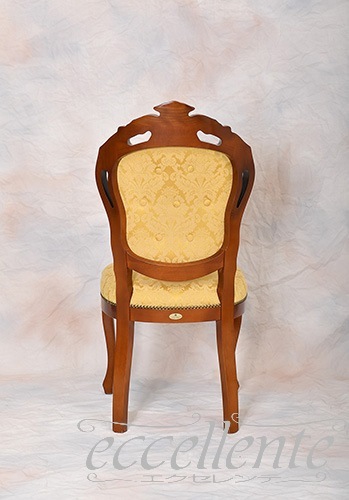 イタリア製 ダイニングチェア ヴェネチアーナ ウォールナット／Grace｜GP-07F2Y