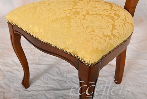 イタリア製 ダイニングチェア ヴェネチアーナ ウォールナット／Grace｜GP-07F2Y