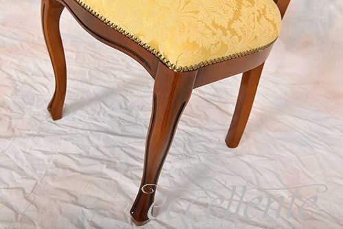 イタリア製 ダイニングチェア ヴェネチアーナ ウォールナット／Grace｜GP-07F2Y