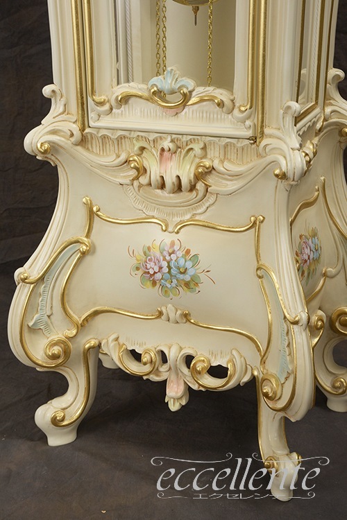 イタリア製 ホールクロック Lacquered Light Ivory｜CO-10302