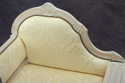 イタリア製テレフォンベンチ クラシック デカぺ仕上げ｜GP-57STDBRB