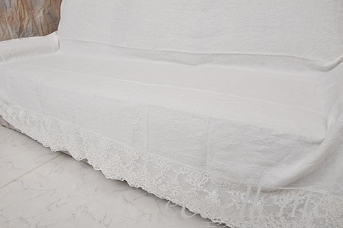 イタリア製 マルチカバー 四角 レース囲み Corinzio IV｜Multi cover square shaped with lace  / Corinzio IV｜CH-M241CI