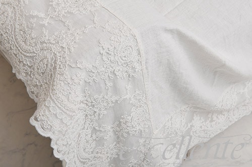 イタリア製 マルチカバー 四角 レース囲み Corinzio IV｜Multi cover square shaped with lace  / Corinzio IV｜CH-M241CI
