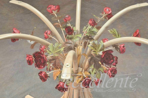 PS-54706TP イタリア製 ガラステーブル ローズパステル Glass table/Rose Pastel