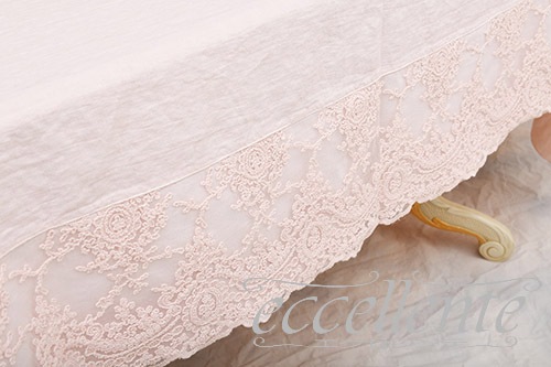 イタリア製 マルチカバー 四角 レース囲み Corinzio PI｜Multi cover square shaped with lace  / Corinzio PI｜CH-M241CP