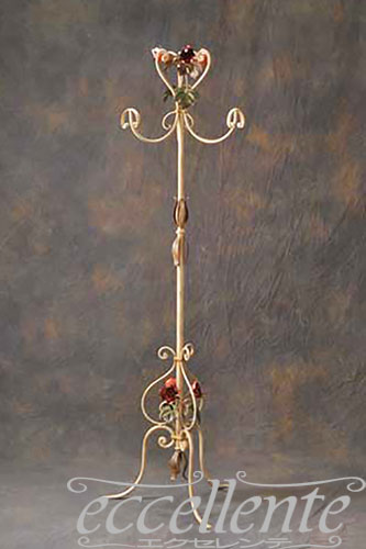 PS-7775/3P イタリア製 コートハンガー ローズパステル Coat hanger/Rose Pastel