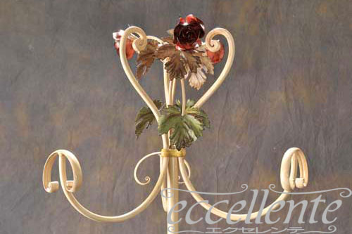 PS-7775/3P イタリア製 コートハンガー ローズパステル Coat hanger/Rose Pastel