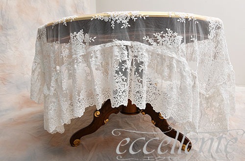 CH-O4902PI イタリア製 テーブルクロス 四角 Provenza Ivory<br
