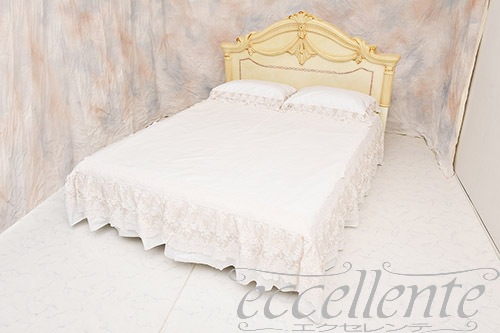イタリア製 ピローケース レースフリル Provenza VP｜Pillow case with lace ruffles / Provenza VP｜CH-P4764PP