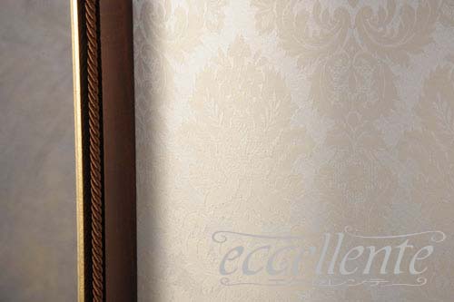 イタリア製 2ドアキュリオ High ウォールナット+ゴールド｜2-door curio cabinet High/Walnut finish with gold｜IE-5118NO