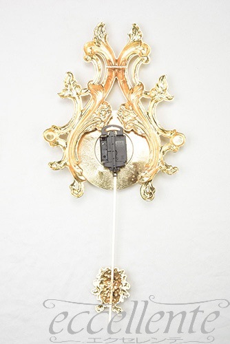 イタリア製 壁掛け時計 Zeus ゴールド｜OB-612 | イタリア家具