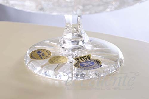 TB63040205 チェコ製 コンポートL　ボヘミアクリスタル　Bohemian Crystal Compote L