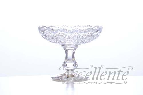 チェコ製 コンポート ボヘミアクリスタル Bohemian Crystal Compote