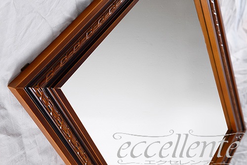 イタリア製ミラー 四角 Mirror｜IB-0183M