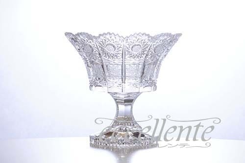 TB65096150 チェコ製 タブ丸　ボヘミアクリスタル　Bohemian Crystal Tub Round