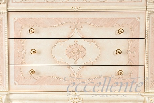 【サルタレッリ/Saltarelli】VE-03W イタリア製 4ドアサイドボードチェスト　ヴェルサイユ　アイボリー