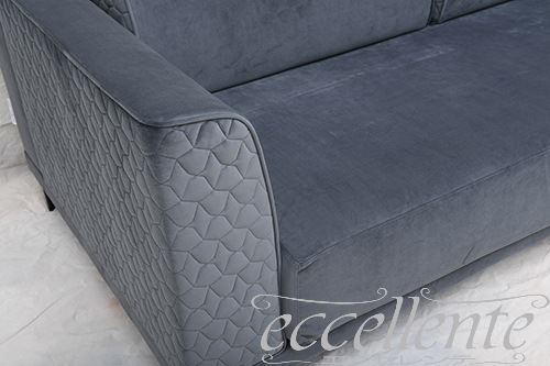 CM-DMMO3X01B イタリア製 3シートソファ MOOD Bluegray    3 seat sofa Mood Bluegray