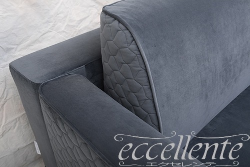 CM-DMMO3X01B イタリア製 3シートソファ MOOD Bluegray    3 seat sofa Mood Bluegray