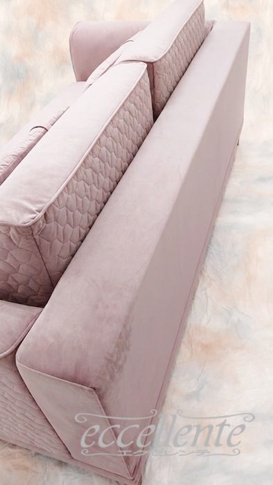 イタリア製 3シートソファ MOOD Beigepink｜3 seat sofa Mood Beigepink｜CM-DMMO3X01P