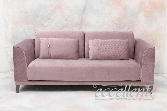 イタリア製 3シートソファ MOOD Beigepink｜3 seat sofa Mood Beigepink｜CM-DMMO3X01P