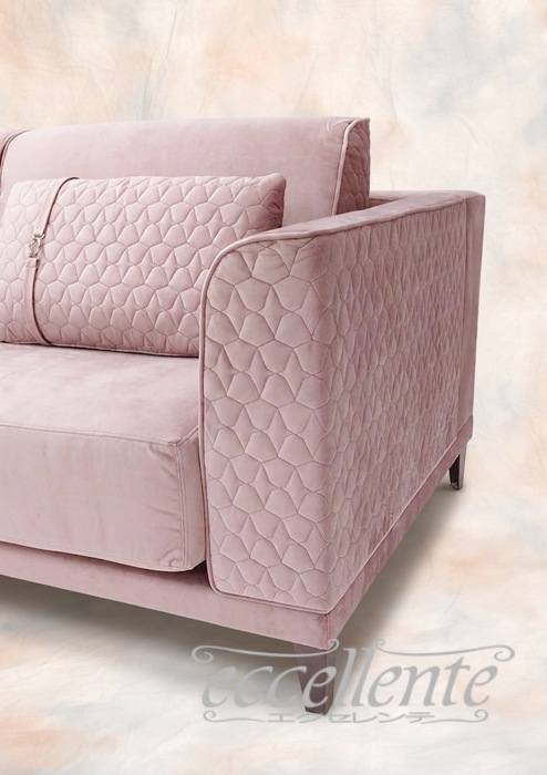 イタリア製 3シートソファ MOOD Beigepink｜3 seat sofa Mood Beigepink｜CM-DMMO3X01P