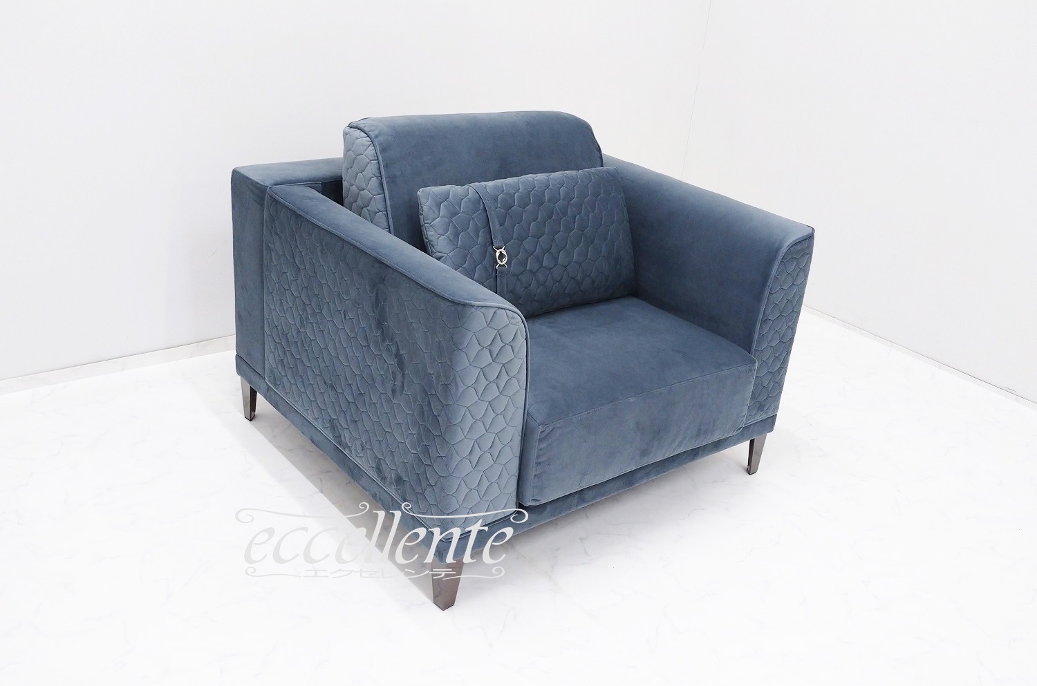 CM-DMMO1X01B イタリア製 アームチェア MOOD Bluegray  Armchair Mood Bluegray