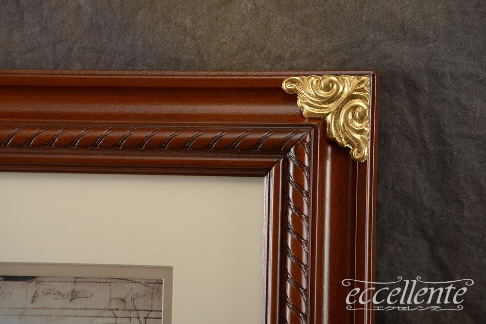 イタリア製 額絵 大 駆ける馬 右｜Q439416053 | イタリア家具