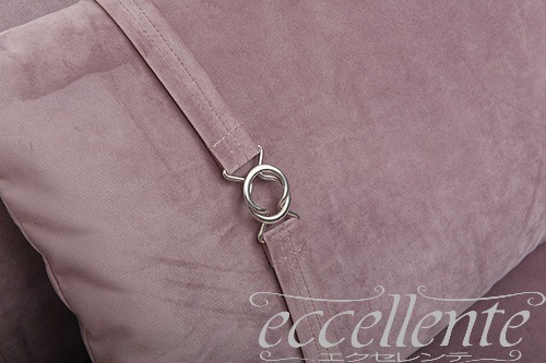 イタリア製 クッション NY P-Premium 無地Beigepink  Cushion NY P-Premiurm Plain Beigepink｜CM-DMNYPP1P
