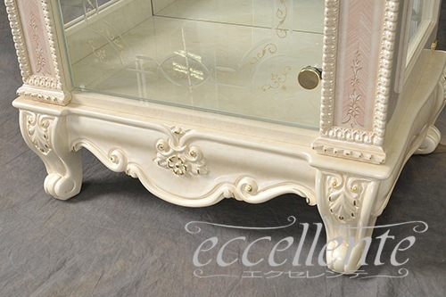 【サルタレッリ/Saltarelli】VE-16W イタリア製 1ドアキュリオ　ヴェルサイユ　アイボリー