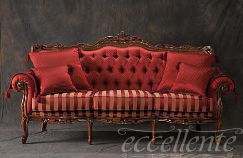 イタリア製 クッション 小 ／レッド ｜GP-SCR