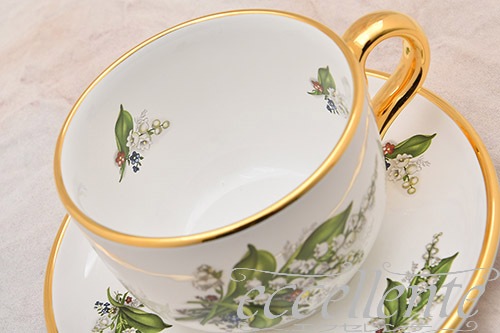 CB-NAT10/11 イタリア製 カップ＆ソーサー　Mughetto<br>Cup and Saucer Mughetto