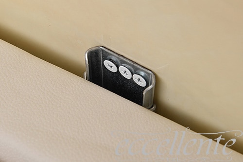 イタリア製 シングルベッド ミレディ アイボリー/布張りスプリングフレーム(マットレスサイズW100cm)|ML-LET03AV01-EI-SLSO100