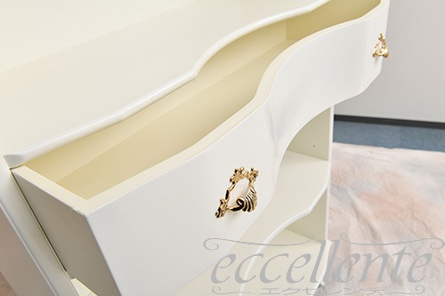 TV-BR581W イタリア製 ブックシェルフ St.ボルボネーゼ アンティークホワイト Bookshelf St.Borbonese /Antique white